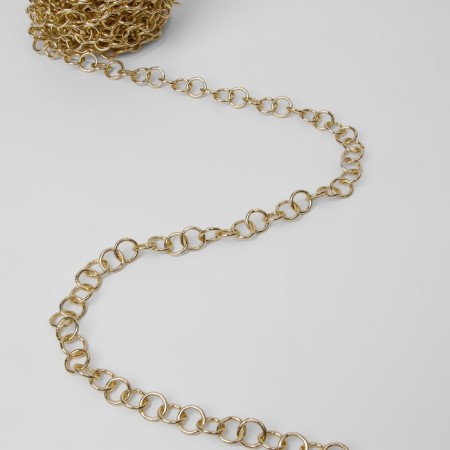 A bag for a bag, metal, d = 12 mm, 10 ± 0.5 m, gold color-2