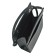 Women's bag B2812-00140, Black color, genuine leather, 13x6x22 cm