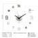 Walls Wall Interior, 3D "Stars", silent, sticker, large, D-40 cm