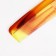 Combined comb, 22.5 × 4.5 cm, amber color