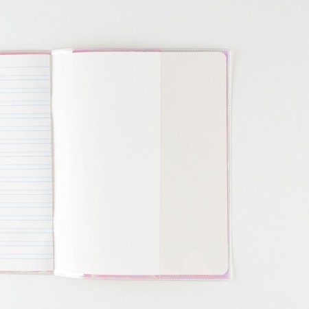 The holographic cover for the butterfly notebook, 34.7 x 21.1 cm-7