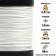 Microord "Master K." nylon, white, D - 1.2 mm, 30 m
