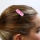 Hair hairpin "Pink mix", 4.5 x 1.5 cm