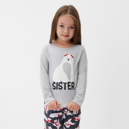 Пижама детская для девочки KAFTAN "Polar Bear" р.28 (86-92)-1