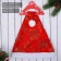 New Year's cap "Golden Snowflakes" 39x27 cm, red
