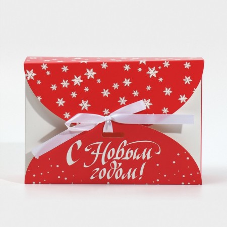 Box the team "Happy New Year", 22 x 15 x 6 cm, new year-2