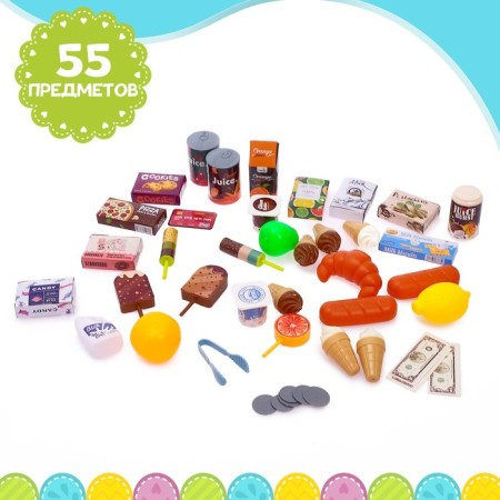 Maffin game module, 55 items, with a light and sound effect, a height of 86 cm-3