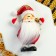 Magnet Polystone "Grandfather Frost with a long beard" mix 9.2x5x1 cm