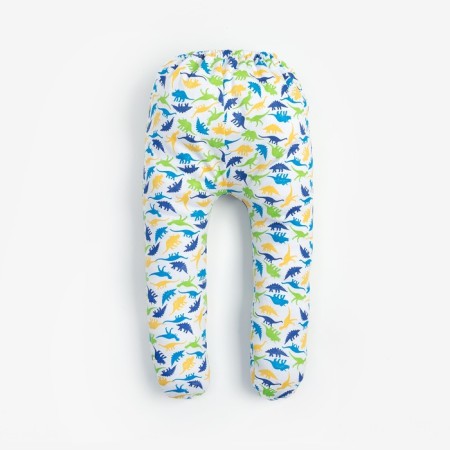Sliders for a boy, white color/dinosaurs, height 80 cm