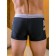 Male bathing panties, size 48, black color, gray color