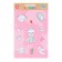 A set of stickers-painters "comfort" socks, 3 sheets, A5