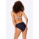 Female bathing suit, size S, dark blue color