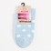 Women's socks "peas", blue color, size 23-25