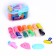Modeling dough, 13 colors, 200 g, 2 molds, rink, syringe, color mix