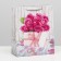 Laminated "bouquet of roses" 26x32x12