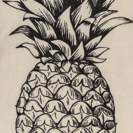 Towel kitchen shade PineApple 35x60 cm, 100% cotton, 160g/m2-2
