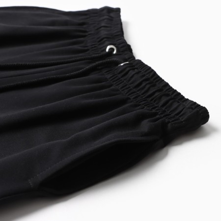 Women's costume (sweatshirt/pants), black color, size S (42)-8