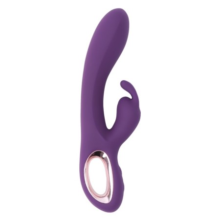 Rabbit Oka Vibrator, clitoris stimulator, G, 10 modes, 22 x 4 cm, purple-3