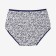 Panties female slips, dark blue color, size 56-58