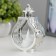 Nightmare "frozen candle" 3xlr1130 silver 5x7.5x12 cm Risalux