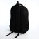 Youth backpack from textiles on lightning, 4 pockets, black/blue color