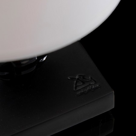 Black-white tablet lamp "Pomegranate" 22 × 30 × 22 cm-3