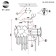 Ceiling Ceiling ST LUCE. SL1232.202.05. Casorta. 5x60 watts, E14, 41x41x42.5 cm, golden color