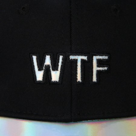 Women's cap wtf, black color, rr 56-5