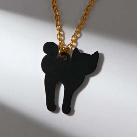 The pendant on the chain is “terribly beautiful” 9 x 12.4 cm-3