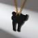 The pendant on the chain is “terribly beautiful” 9 x 12.4 cm