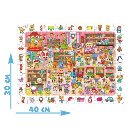 Puzzle “Find and show. Waiting for the New Year ", 88 details-1
