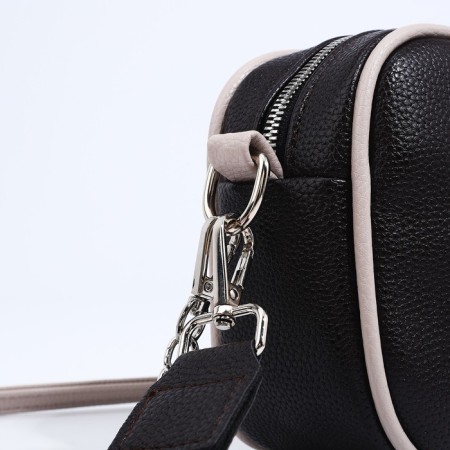 Women's bag over the shoulder, Textura, small size, brown color-5