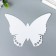 Interior mirror sticker "Openland butterfly" blue 21x15 cm