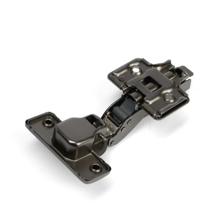The loop is half -laying with an eccentric Softly CLAP, the color is black nickel, 2 pcs.-1