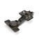 The loop is half -laying with an eccentric Softly CLAP, the color is black nickel, 2 pcs.