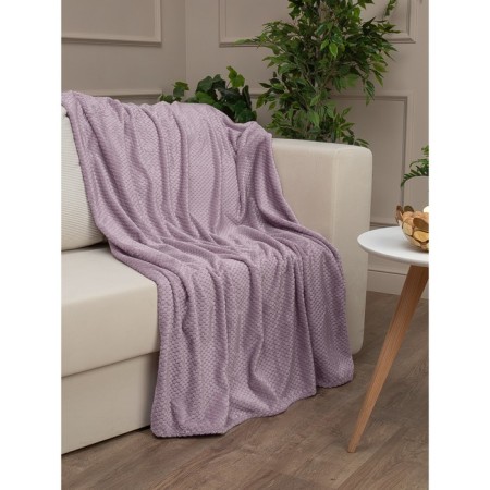 Texrepublic blanket, size 200x220 cm, lilac color-3