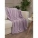 Texrepublic blanket, size 200x220 cm, lilac color