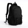Youth backpack on lightning, 2 departments, 4 pockets, black color
