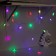 Garland "thread" 3 m with nozzles "Christmas tree", ip20, transparent thread, 20 LED, glow of multi, AAH3