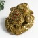 NECK Polystone for bronze "Cash toad on coins and gold ingots" 7.5x9x11 cm