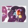 Interior color plastic sticker "Cosmonaut with planets-shawls" 30x45 cm