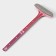 Okloma with a plastic handle and burning, 20.3 × 54 cm, color mix