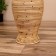 Floor vase 25x25x70 cm, rattan