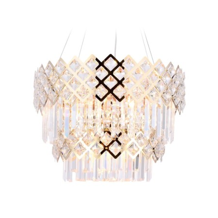 Crystal chandelier with Ambrella Light, Traditional, Tr5275, E14, Color Gold