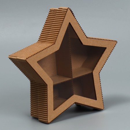 Gift box, confectionery packaging "Zvezda", 23 x 13 x 5 cm-2