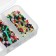Crucker beads set, 130 x 60 x 25 mm