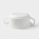 Trianon glass -ceramic broth, 300 ml, white color