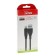 Cable Mirex 13700-007i3bk, Lightning - USB, 3 A, 1.2 m, fast charging, black