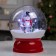 LED figure “Shard with a snowman” 21.5 × 26.5 × 21.5 cm, plastic, AAX3 batteries (not in the kit), USB, white glow