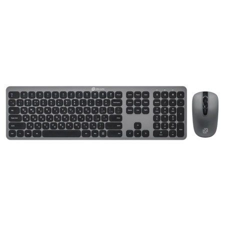 Keyboard + mouse oller 300M Claw: Gray Mouse: Gray/Black USB Wireless Slim (1488402)